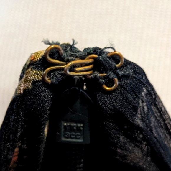 Lauren Ralph Lauren Womens Raisa Chiffon Floral Print Casual Dress Green Size:12 - Picture 14 of 16